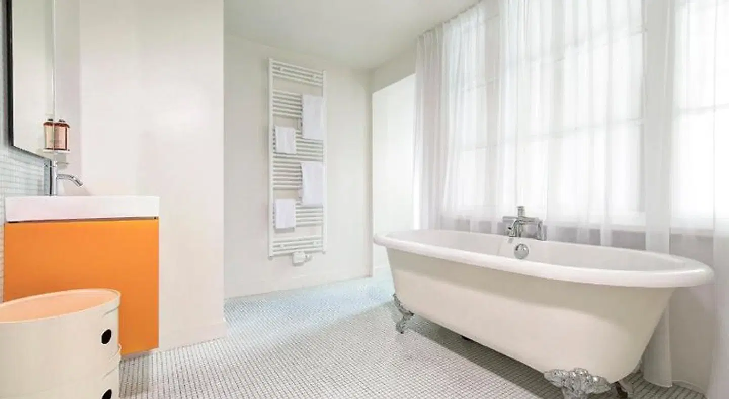 Vintage Hotel Badezimmer