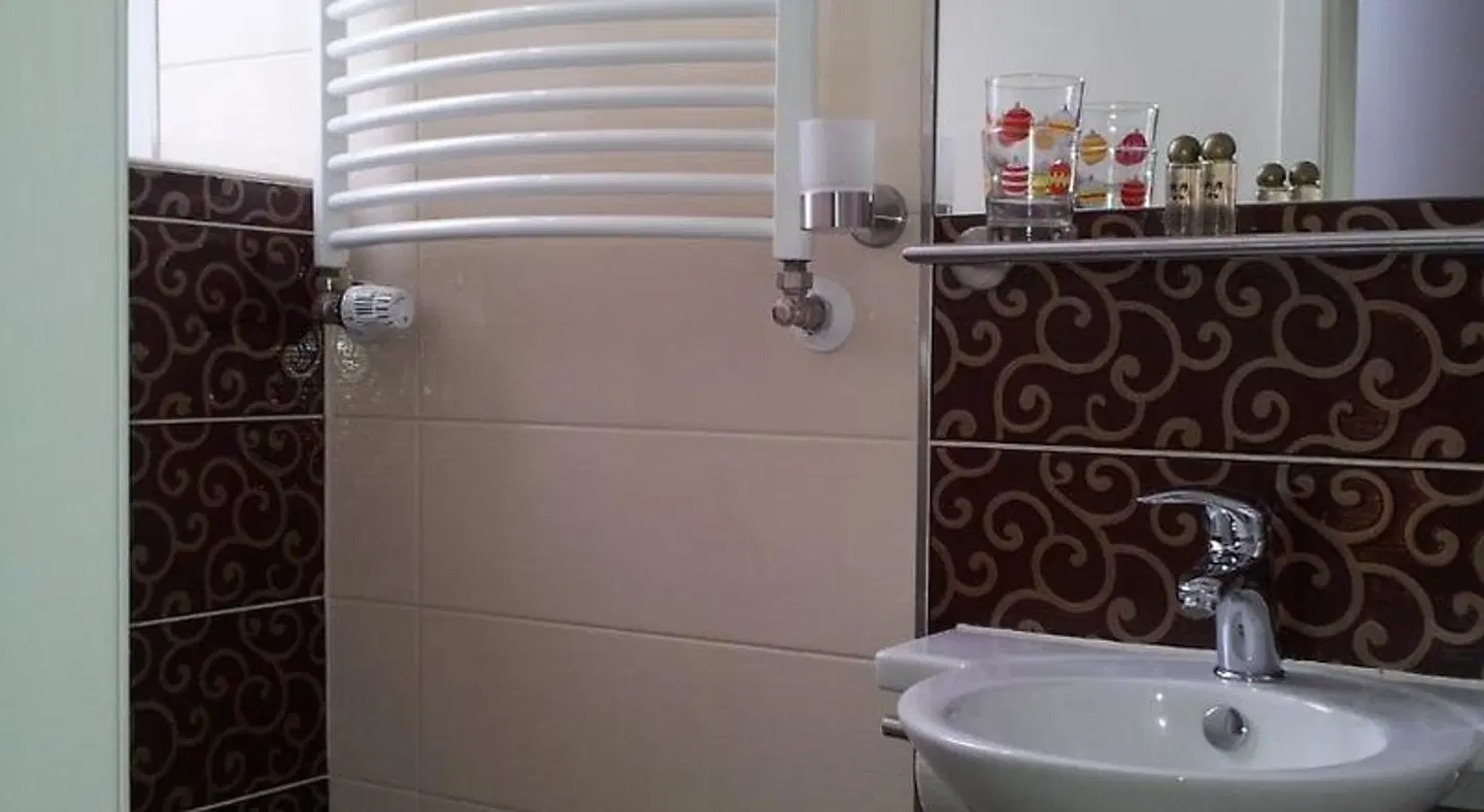 Im Bett Badezimmer