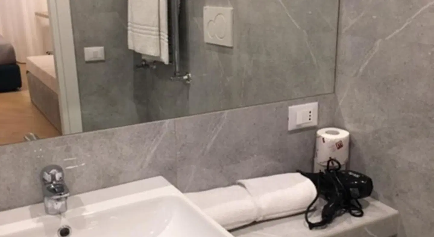 Affreschi a San Pietro Badezimmer