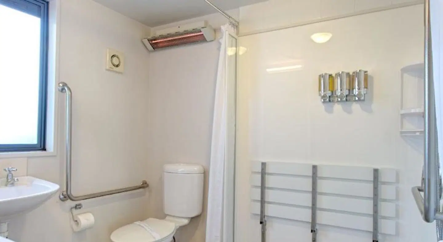 Bella Vista Motel Blenheim Badezimmer