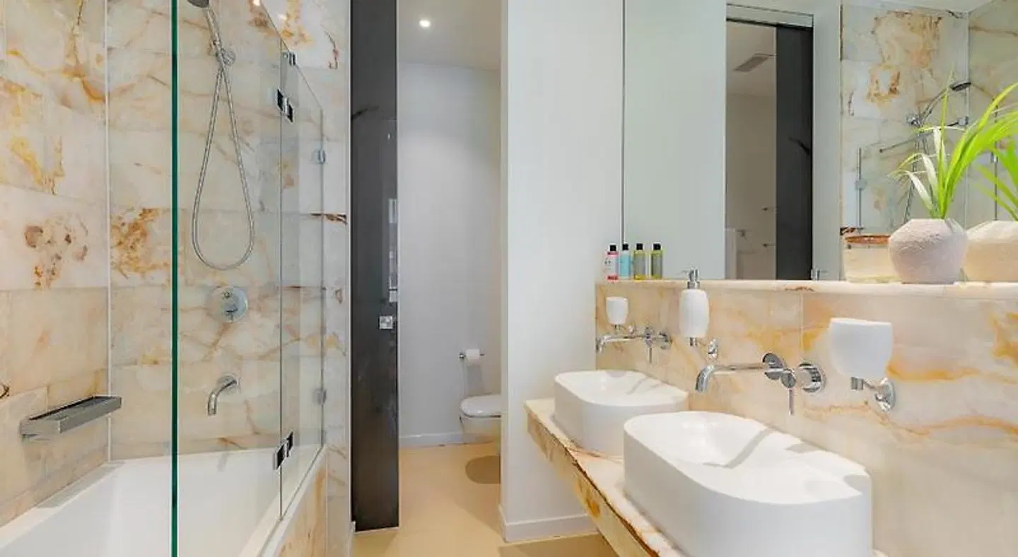 VISIONAPARTMENTS Zurich Wolframplatz Badezimmer