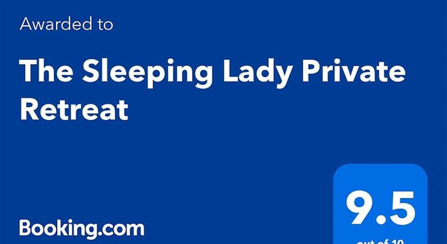 The Sleeping Lady Private Retreat Landkarte