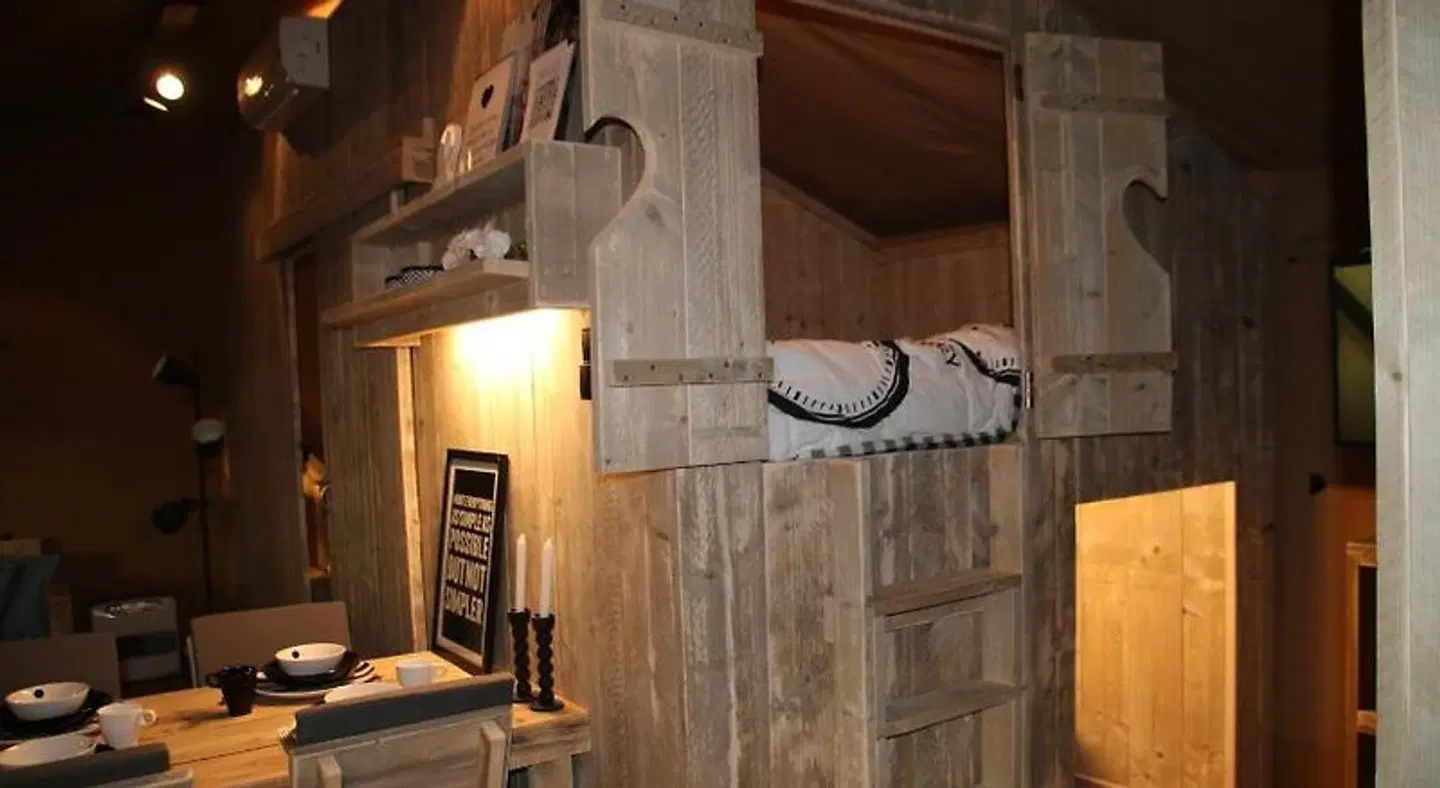 Frei wie der Wind-Glamping Badezimmer