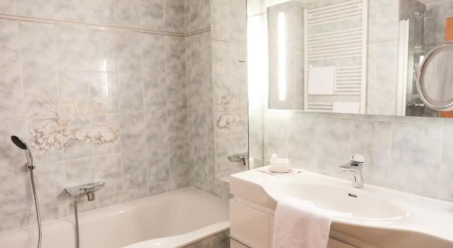Gasthof Hotel Moser Badezimmer
