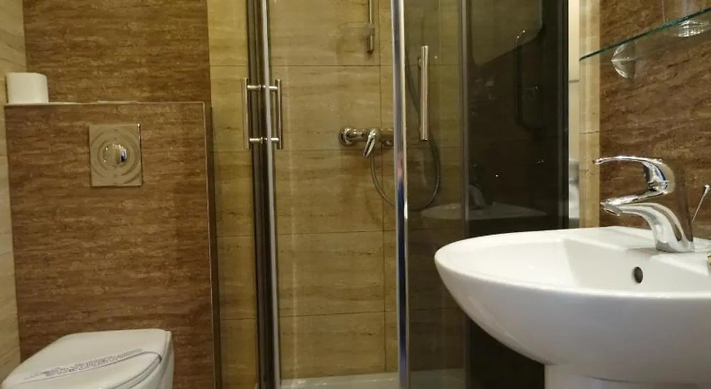 Flaner Hotel Badezimmer