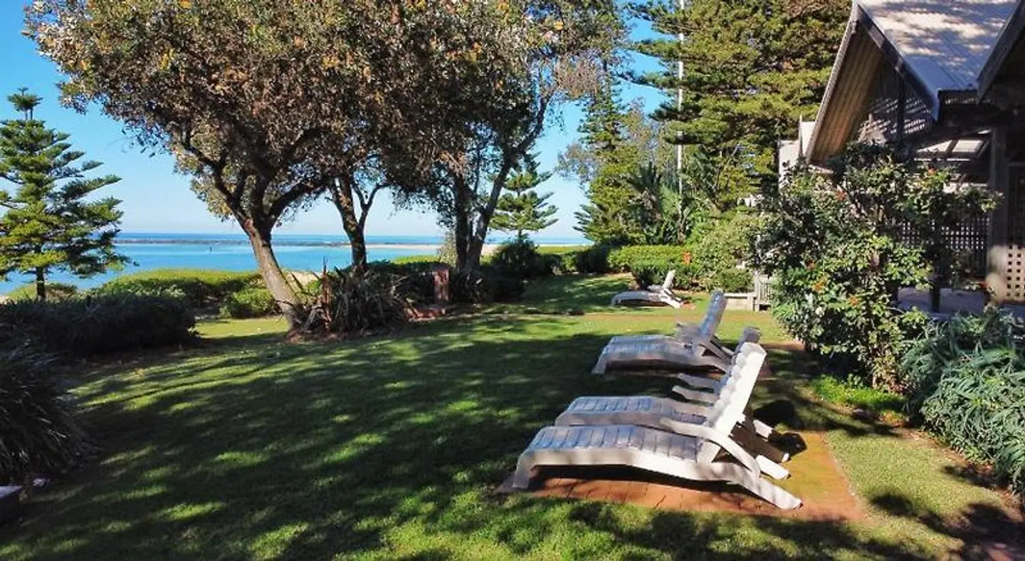 Kims Beach Hideaway Garten