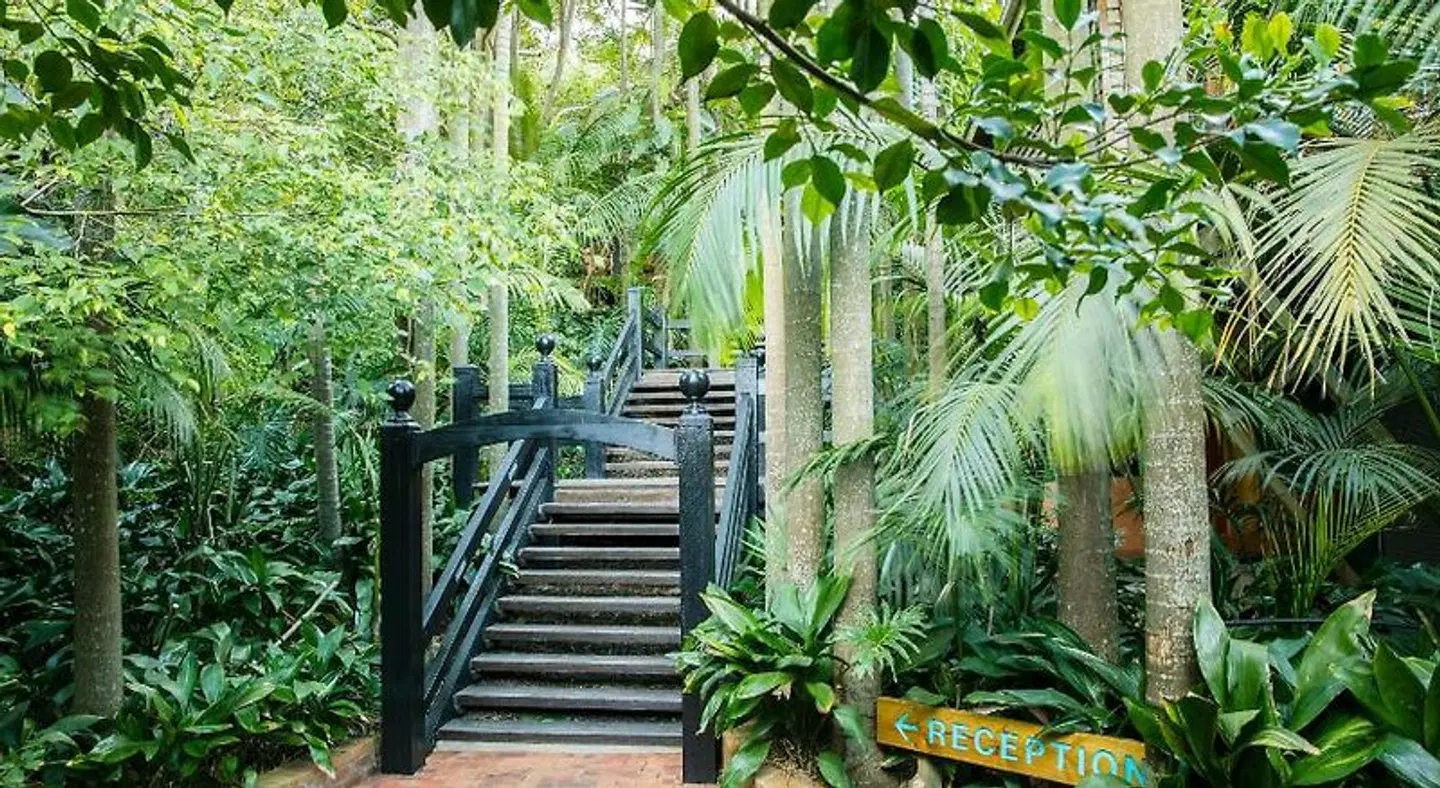 Kims Beach Hideaway Garten