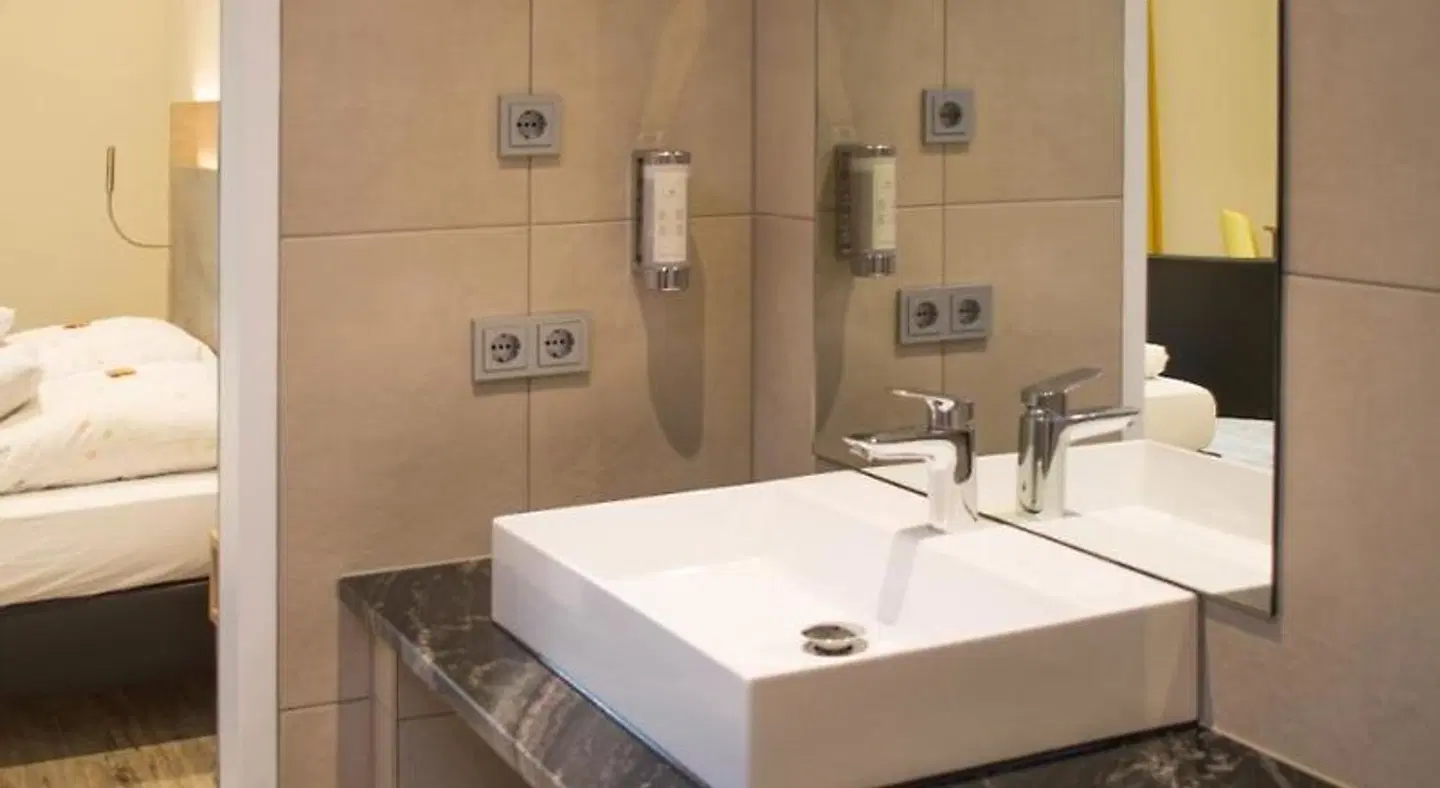 Motel Lohwasser Badezimmer