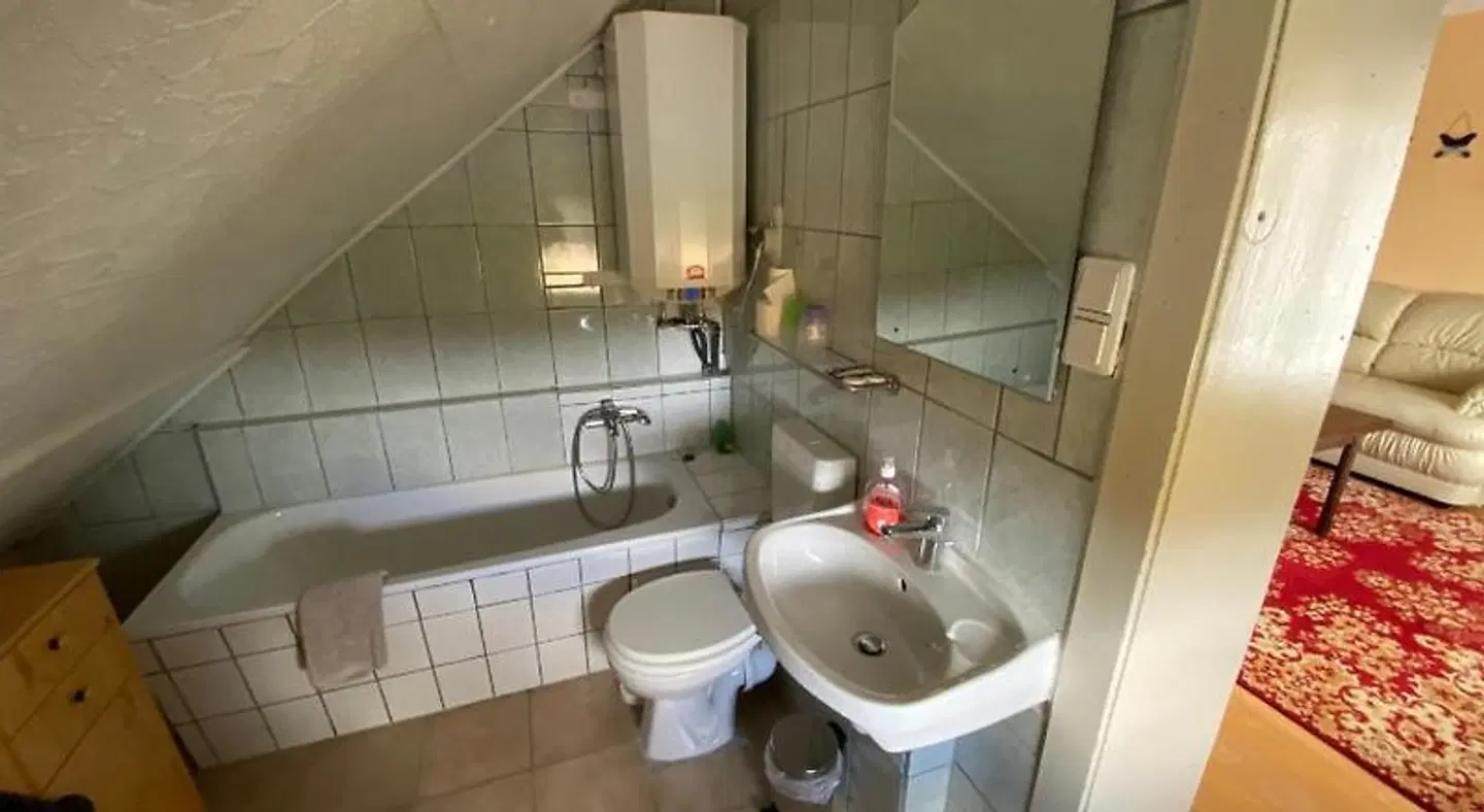 Schroeder's Gasthof - Motel Badezimmer