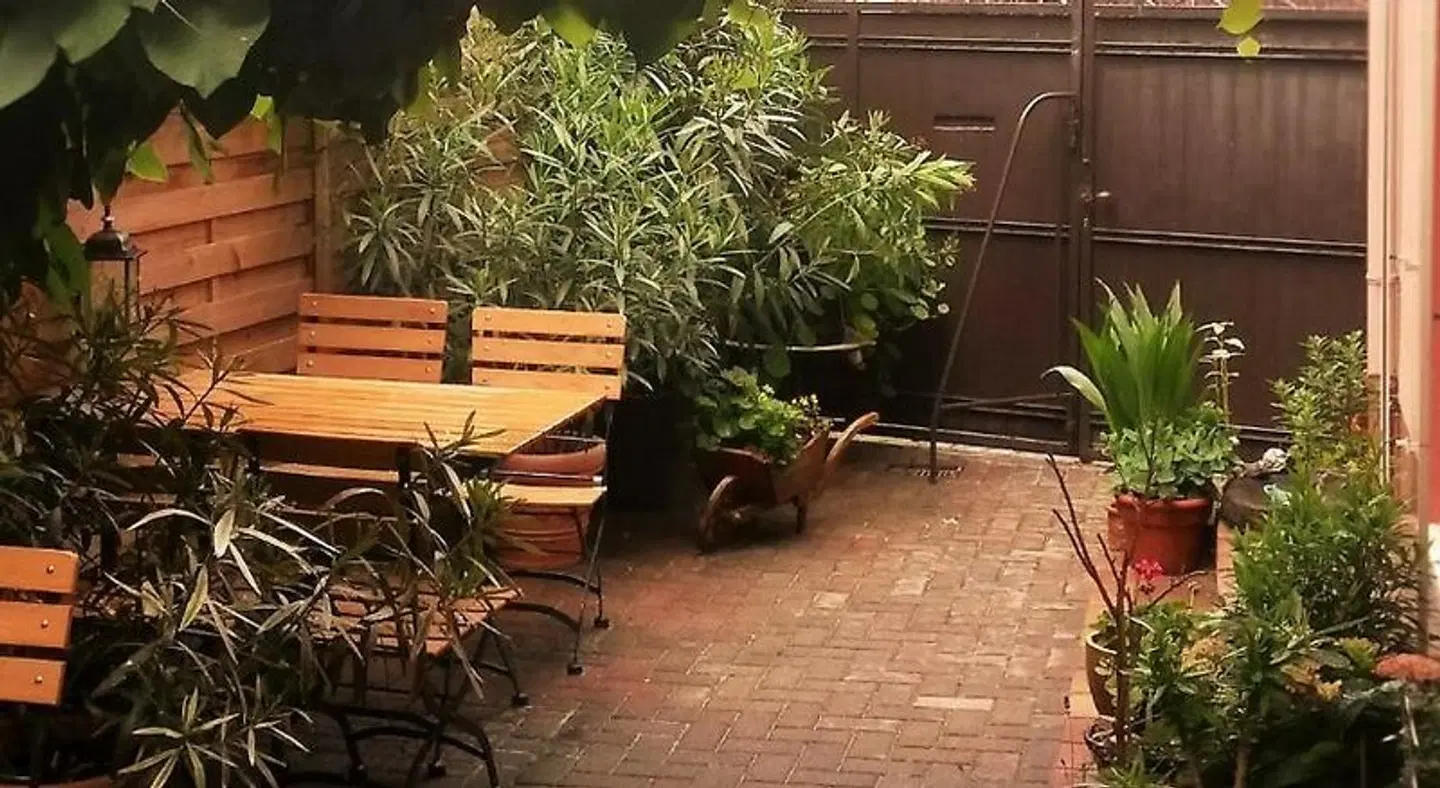 Pension Zur Schlummerstube Terrasse