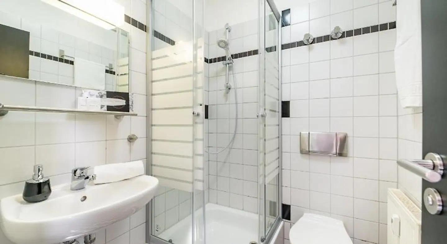 Gasthof am Storchenturm Badezimmer