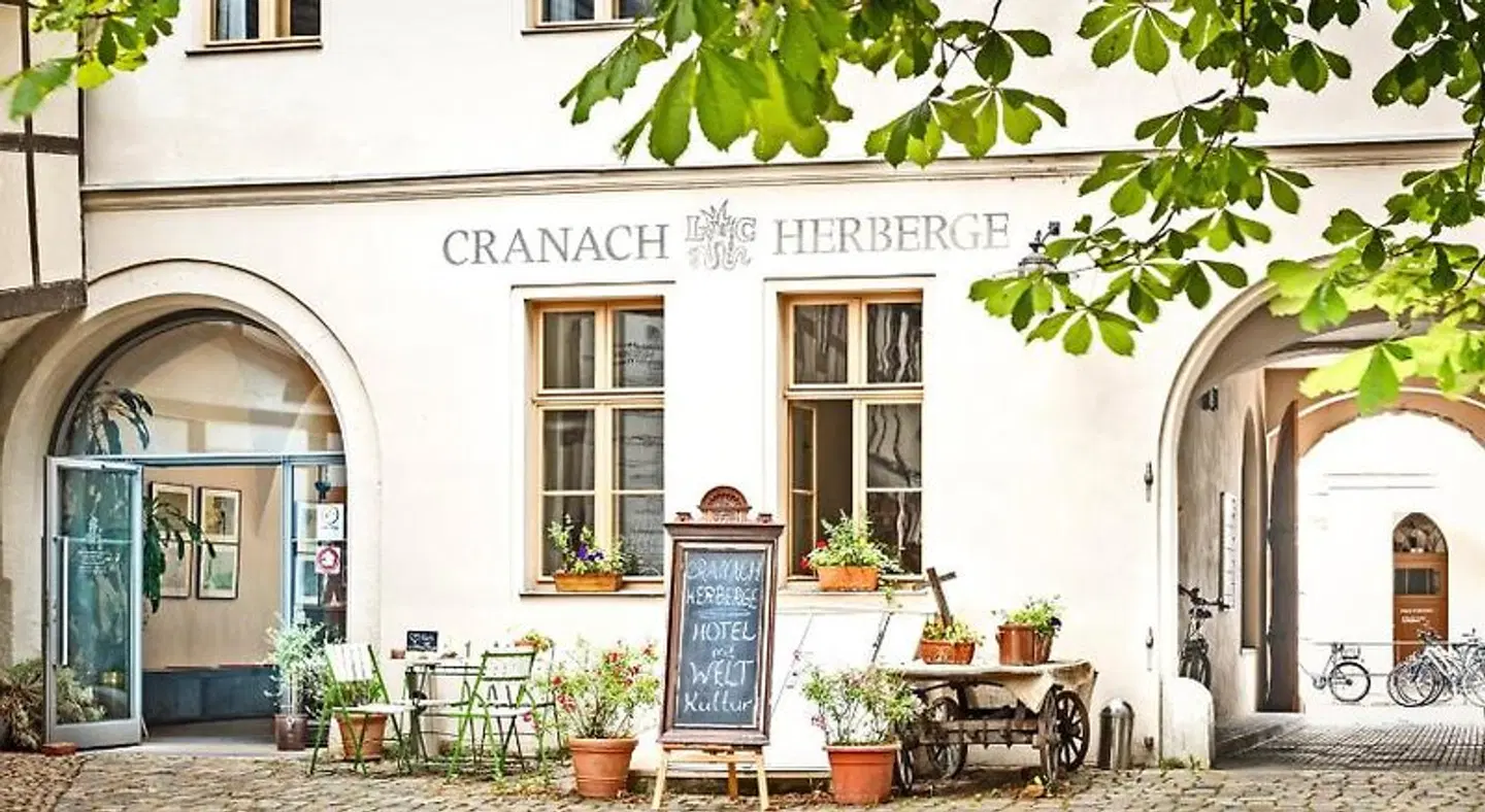 Cranach Herberge Terrasse