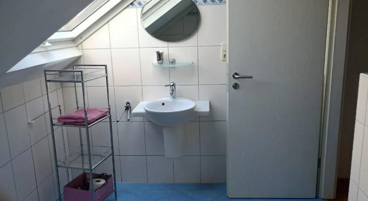 Gästehaus Burg Molbach Badezimmer