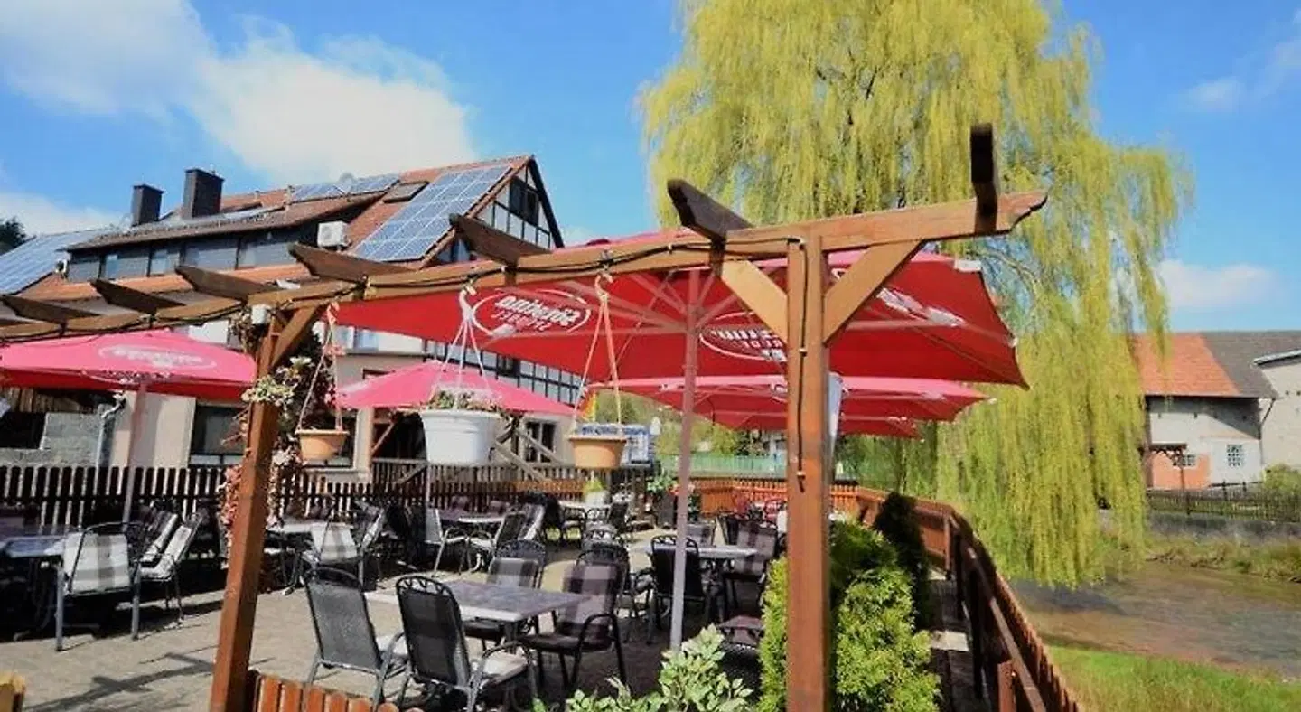 Landgasthof Zum Jossatal Terrasse