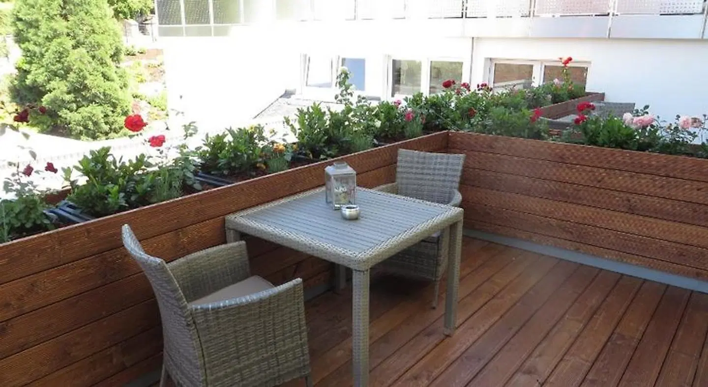 Das Kleine Hotel Lahnau Terrasse