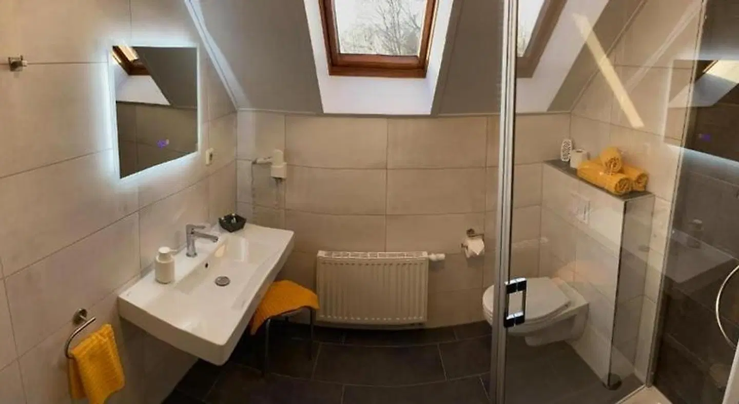 Gasthaus Stuckatz Badezimmer