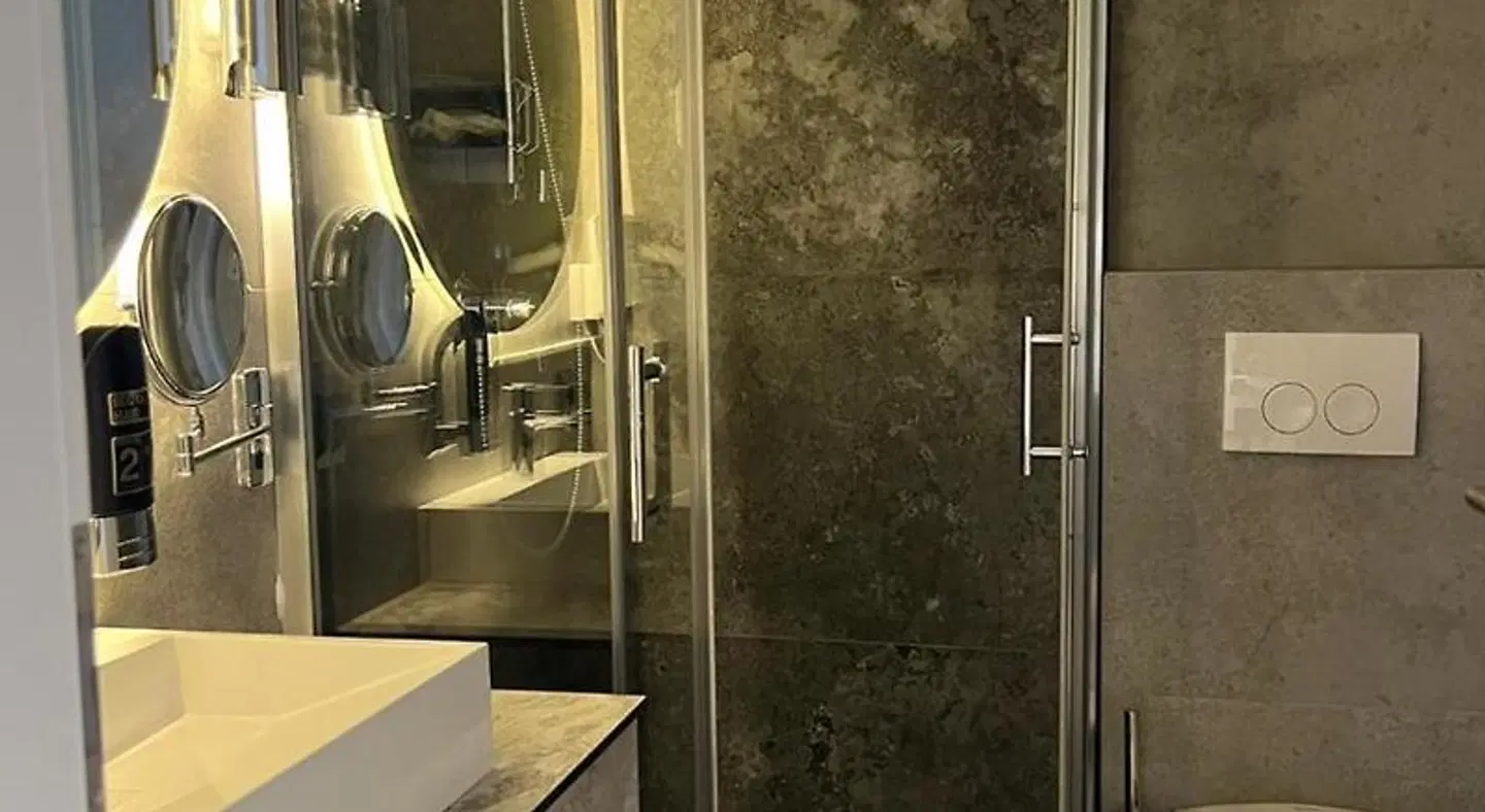 Hotel Harmshof Bispingen Badezimmer