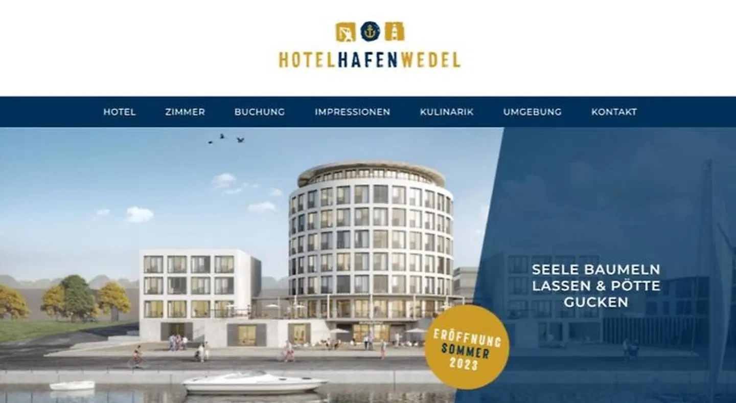 HotelHafenWedel Landkarte