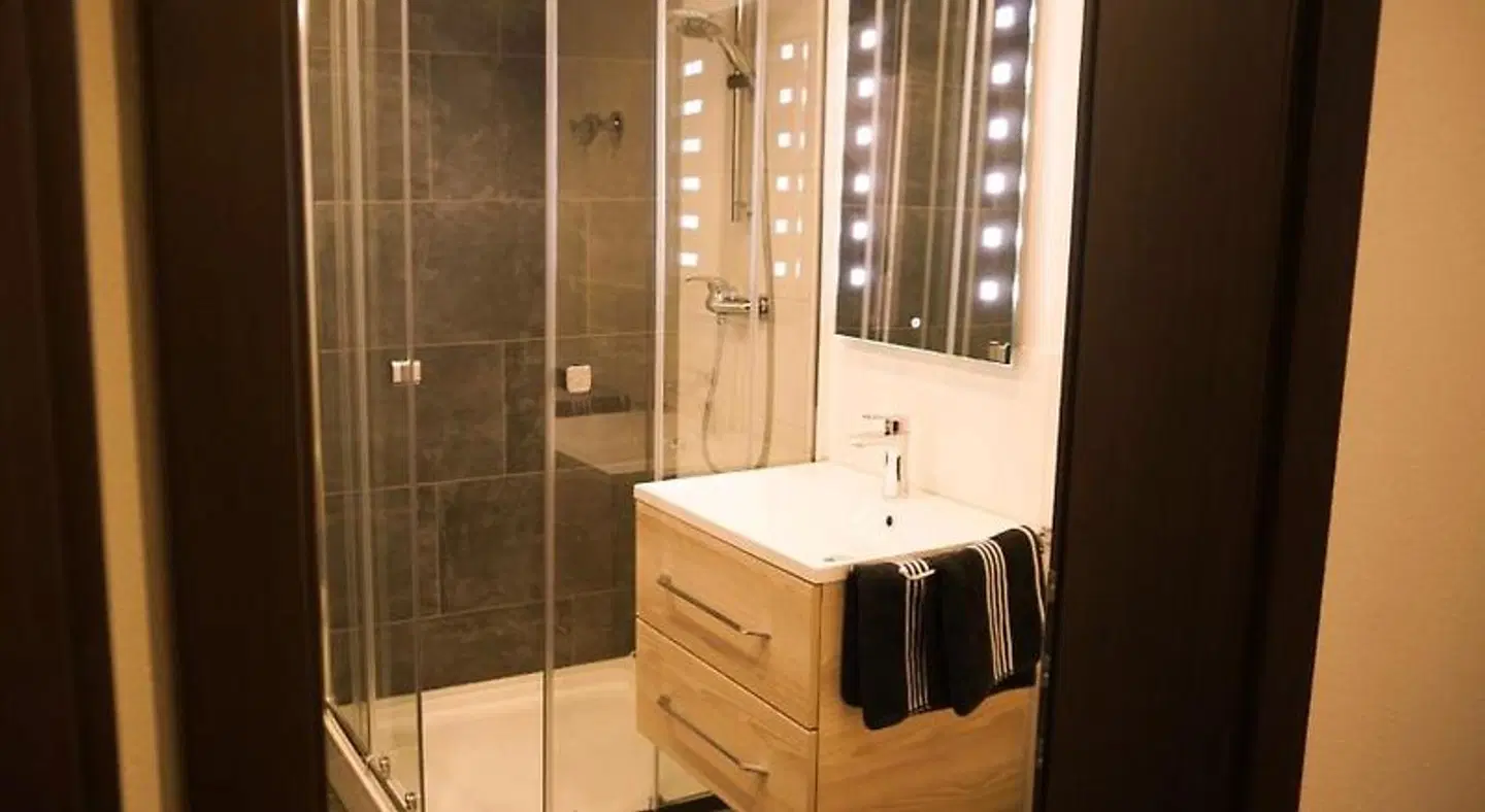 Hotel verWeiler Badezimmer