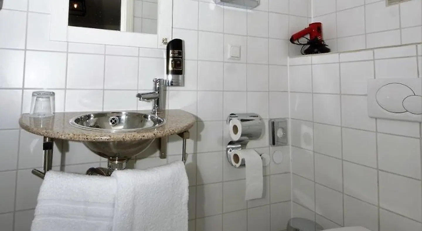 Hotel Liebezeit Badezimmer