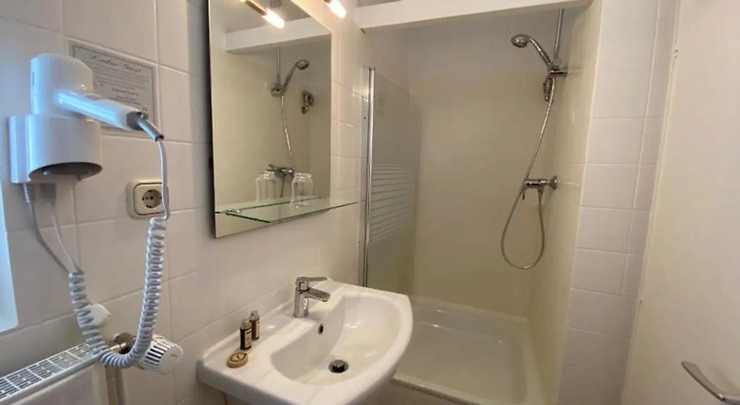 Pension Strandhaus Badezimmer