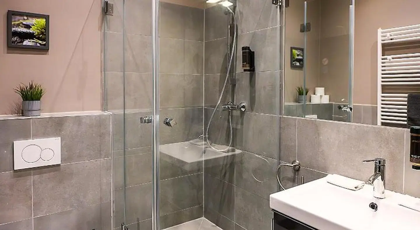 Stadt Apartments Badezimmer