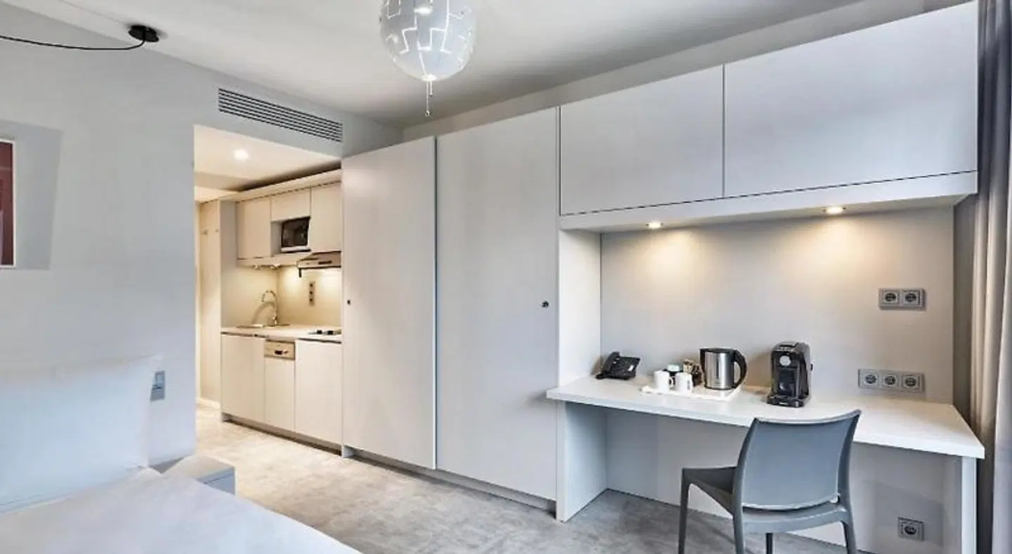 H.ome Serviced Apartments München Badezimmer