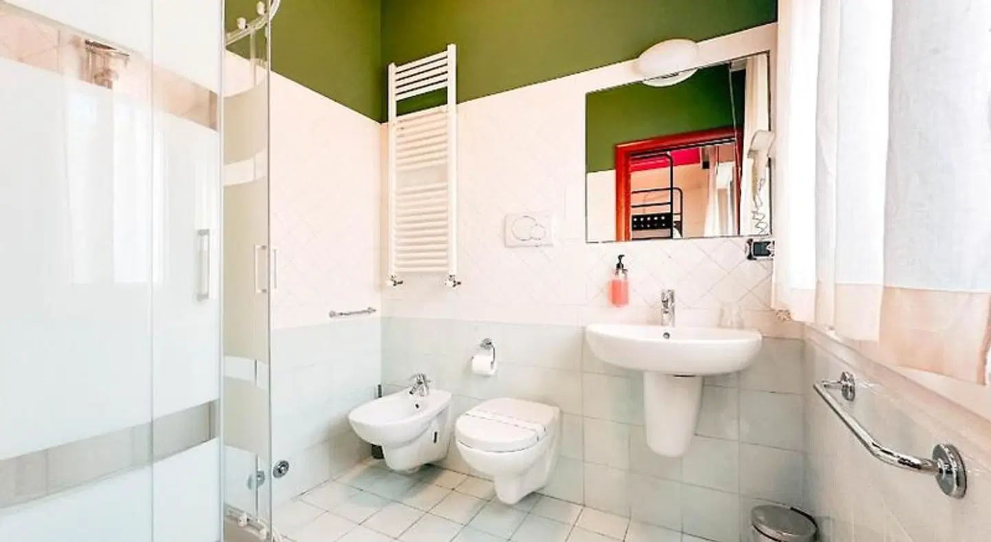 Ostello Bello Bologna Badezimmer