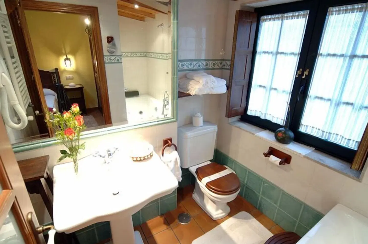 Os Migueliños Badezimmer