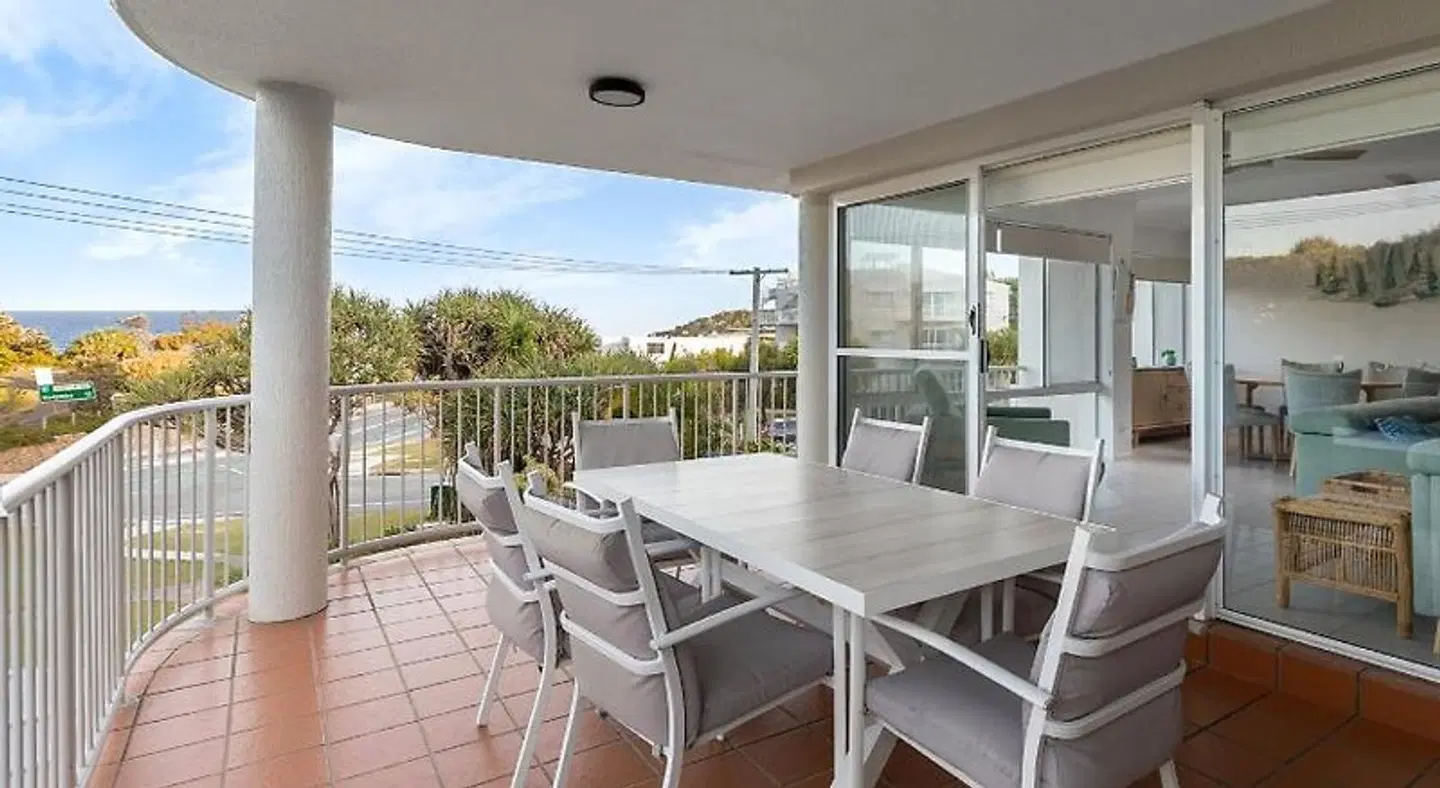 Pandanus Coolum Beach Terrasse