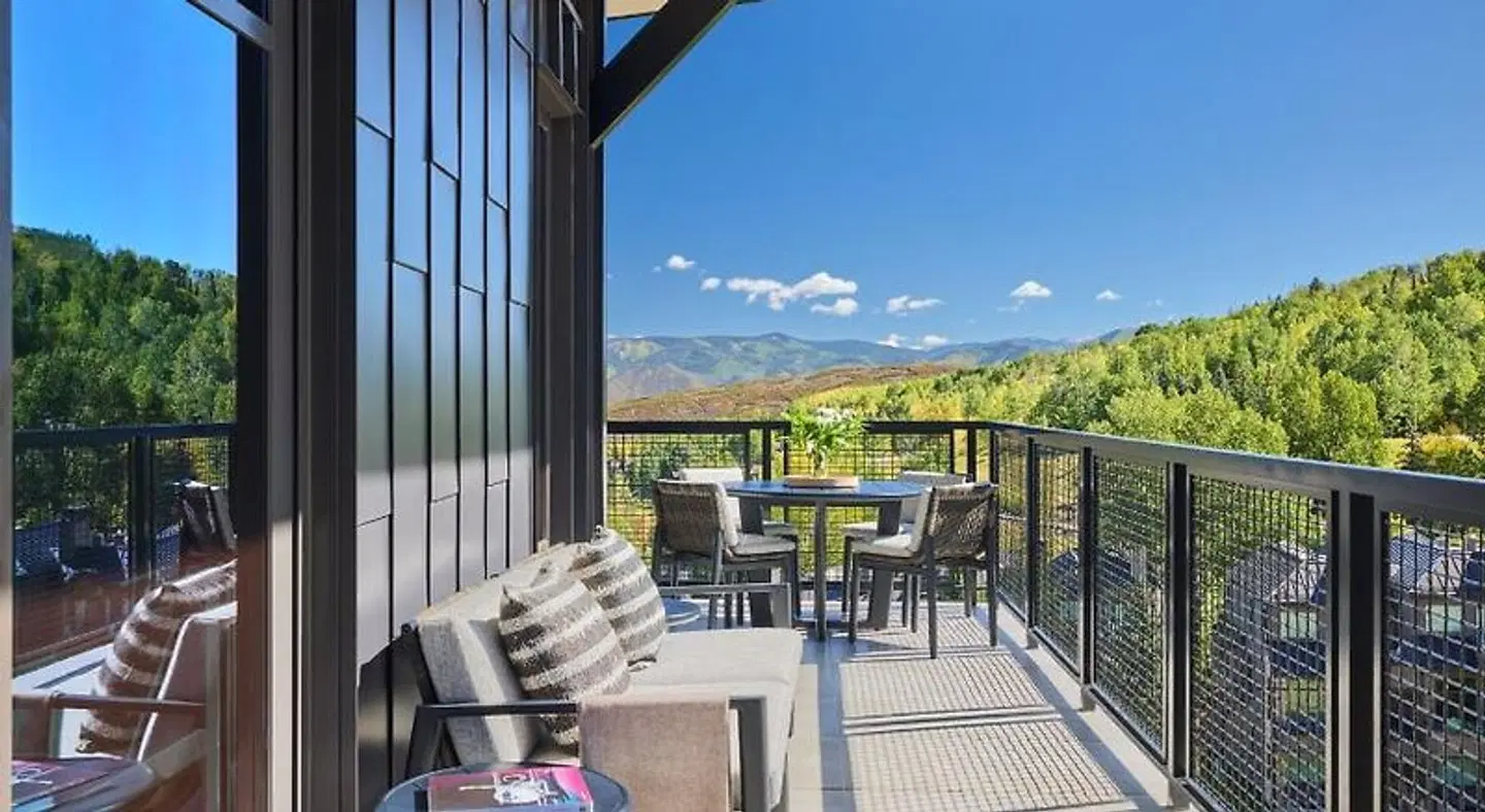 Viceroy Snowmass Terrasse
