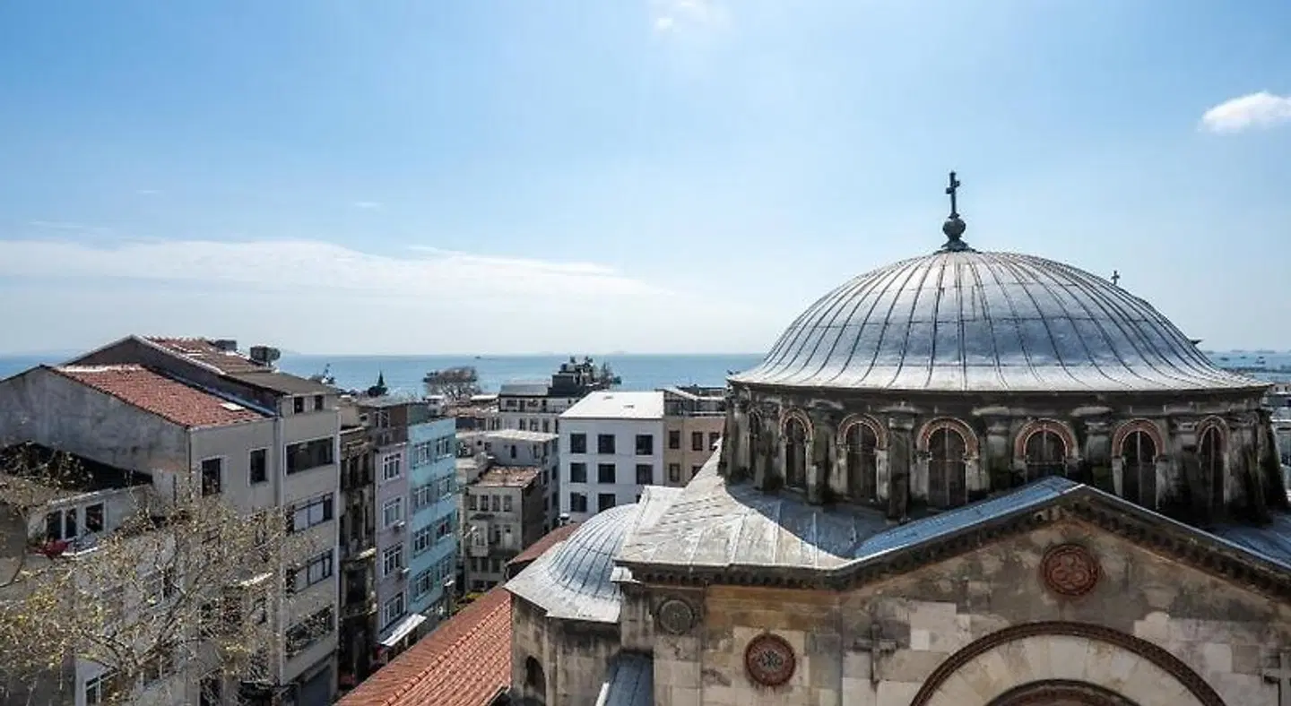 Sayeban Hotel Istanbul Terrasse
