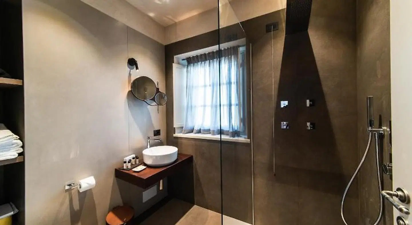 Relais San Vigilio al Castello Badezimmer