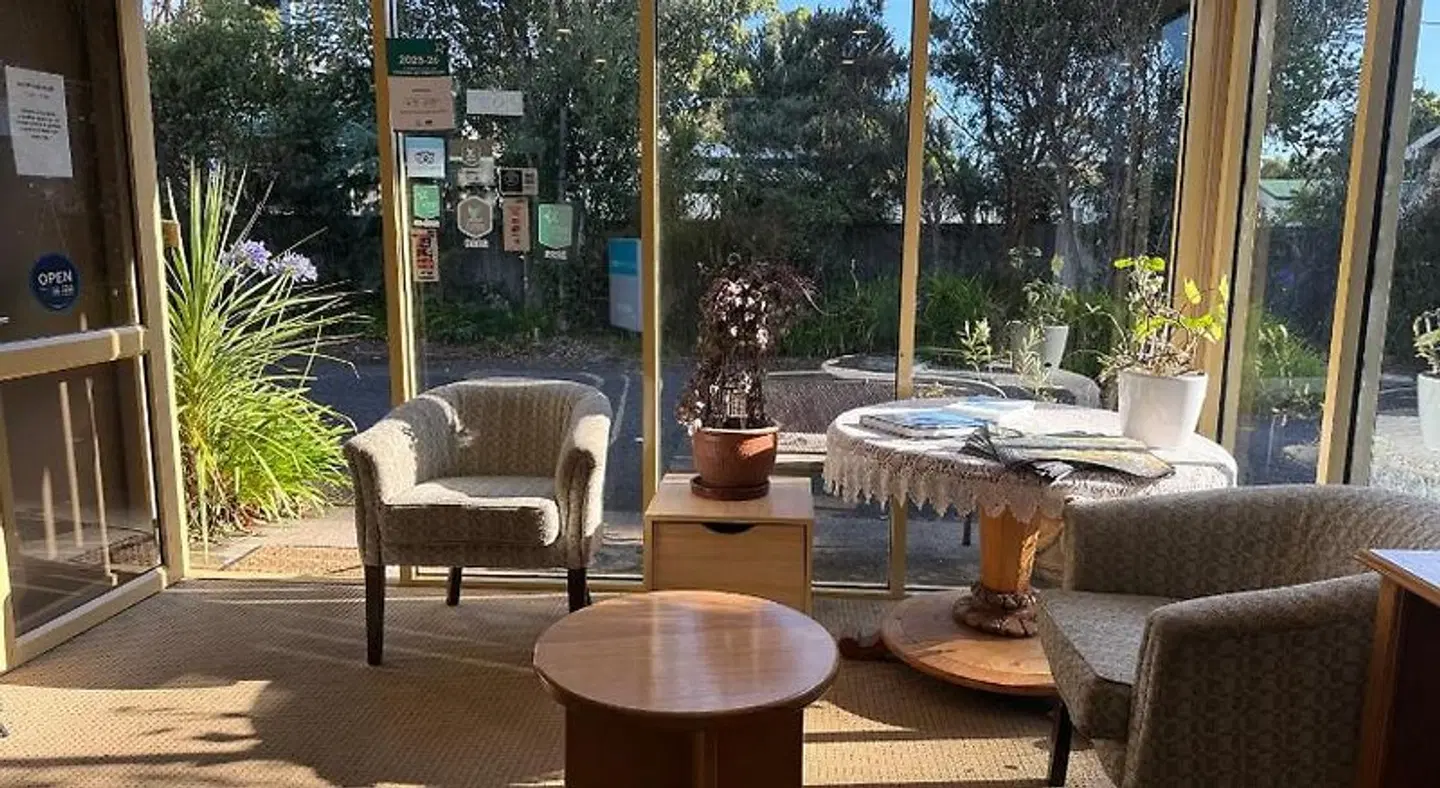 Motel Strahan Terrasse
