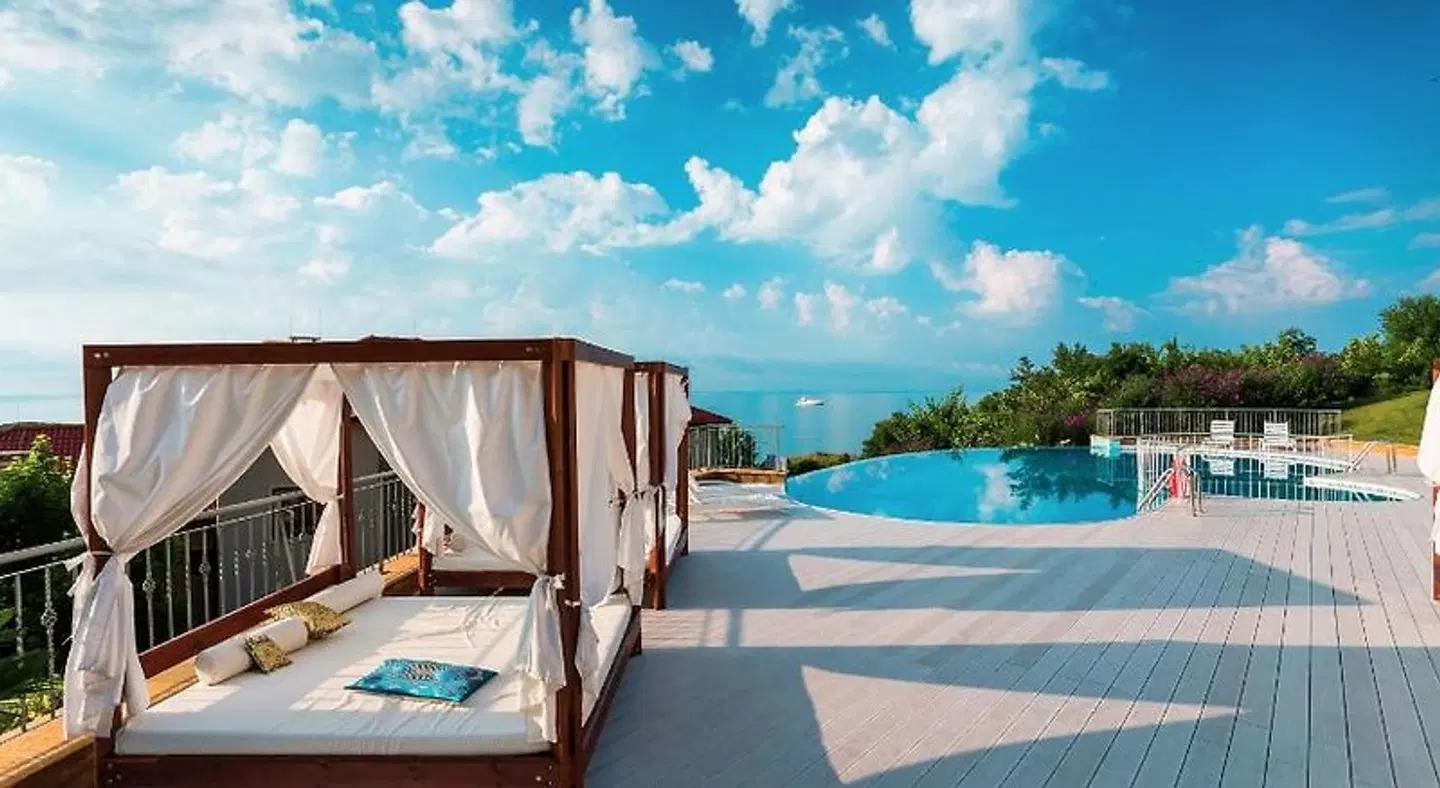Thracian Cliffs Golf & Beach Resort Terrasse