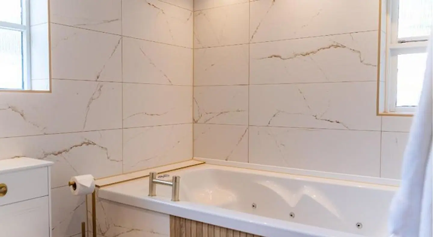 Seckford Hall Hotel & Spa Badezimmer