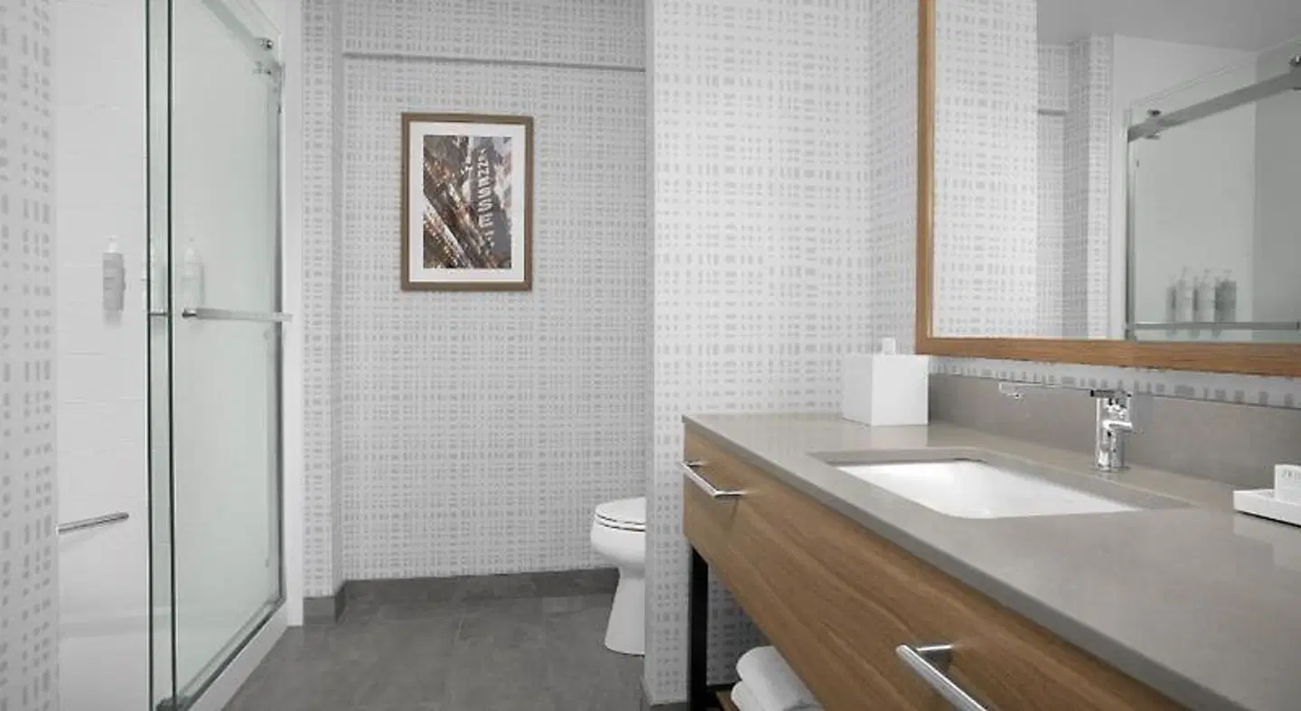 Hampton Inn Lenoir City Badezimmer