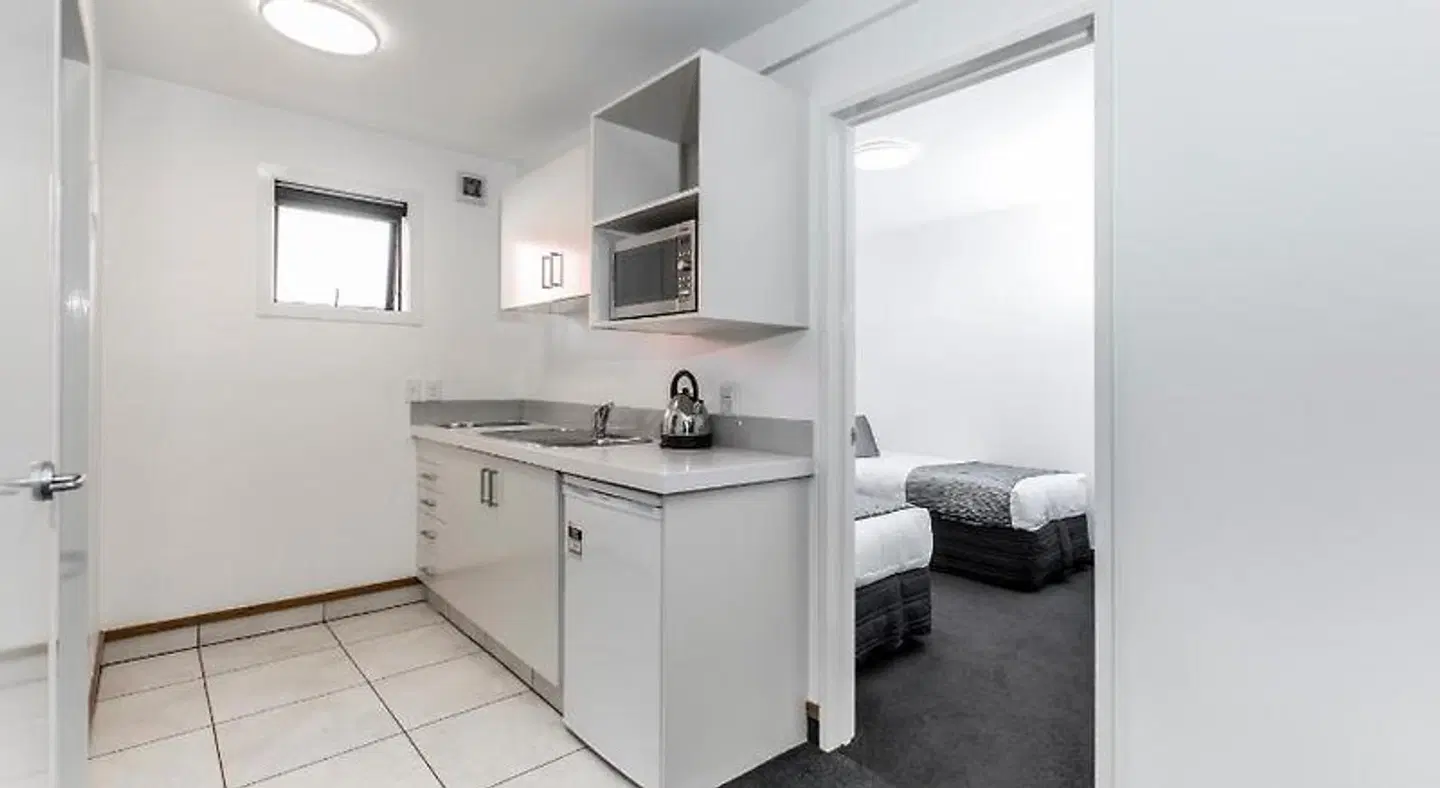 Palms Motel Badezimmer