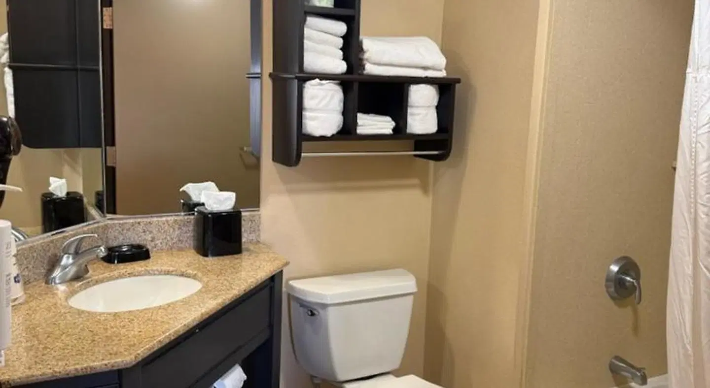 Hampton Inn Harrisburg/Grantville/Hershey Badezimmer