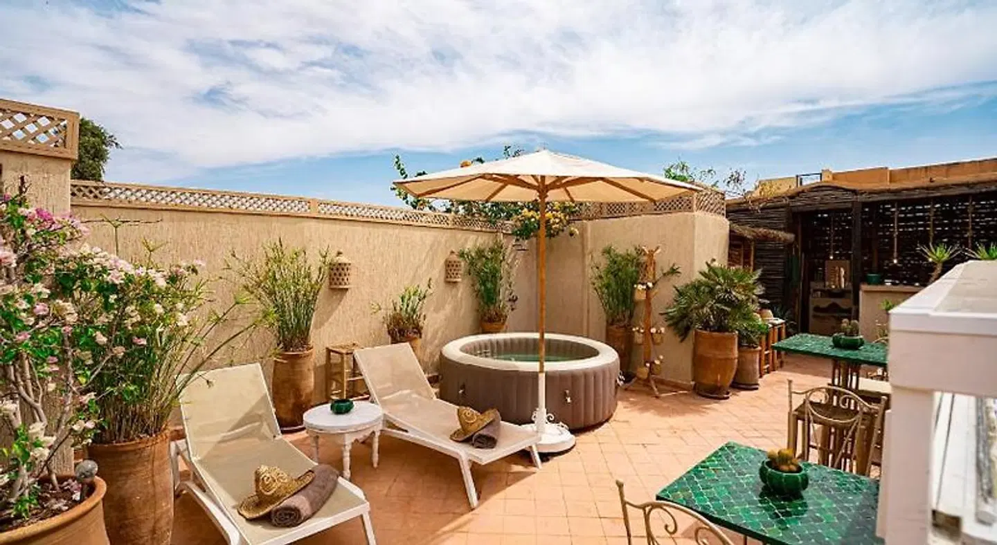 Riad Les Orangers D'alilia Terrasse