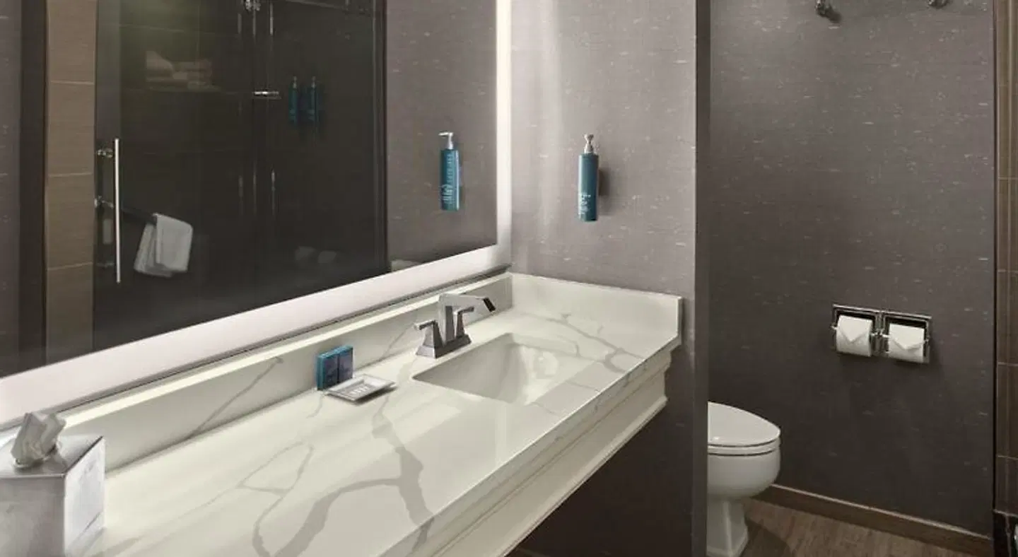 Hilton Akron/Fairlawn Badezimmer