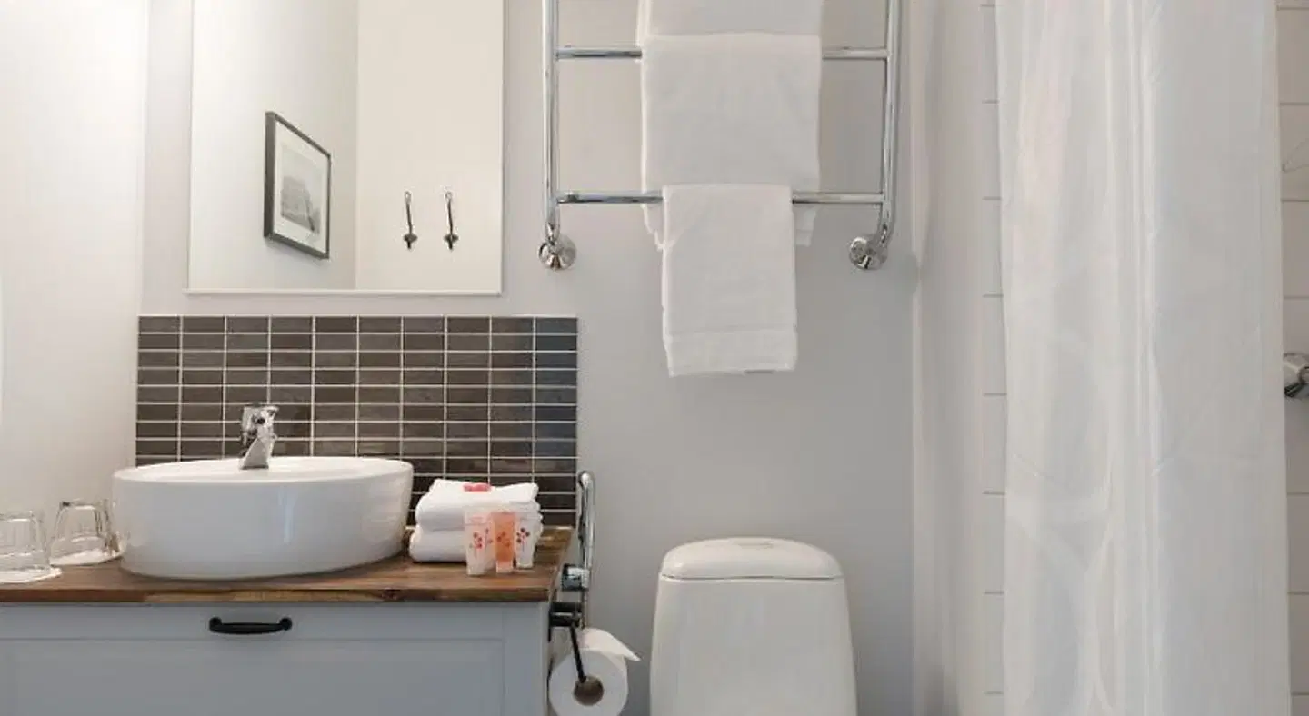 Hotelli Rakuuna Badezimmer
