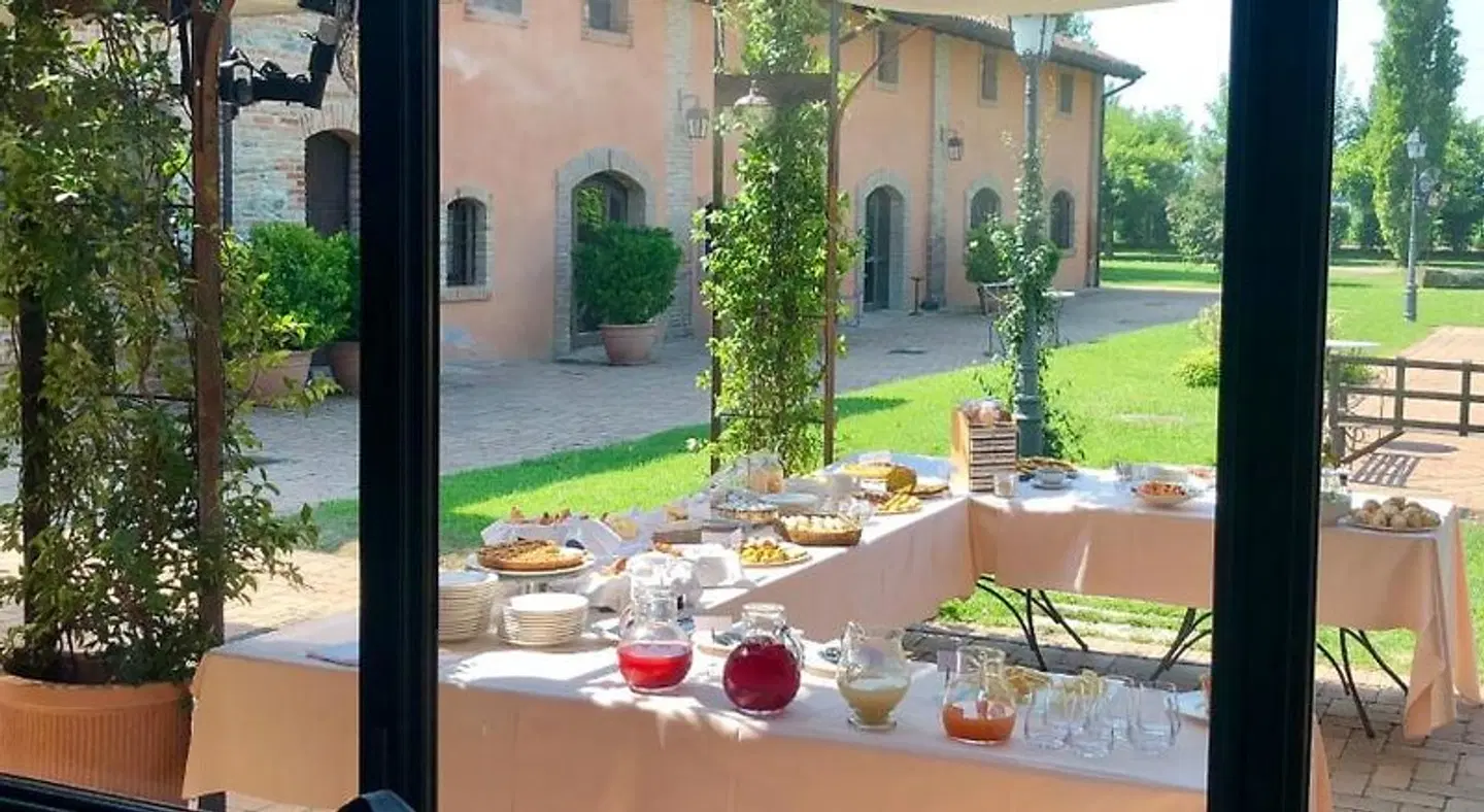 Relais Cascina Scottina Garten