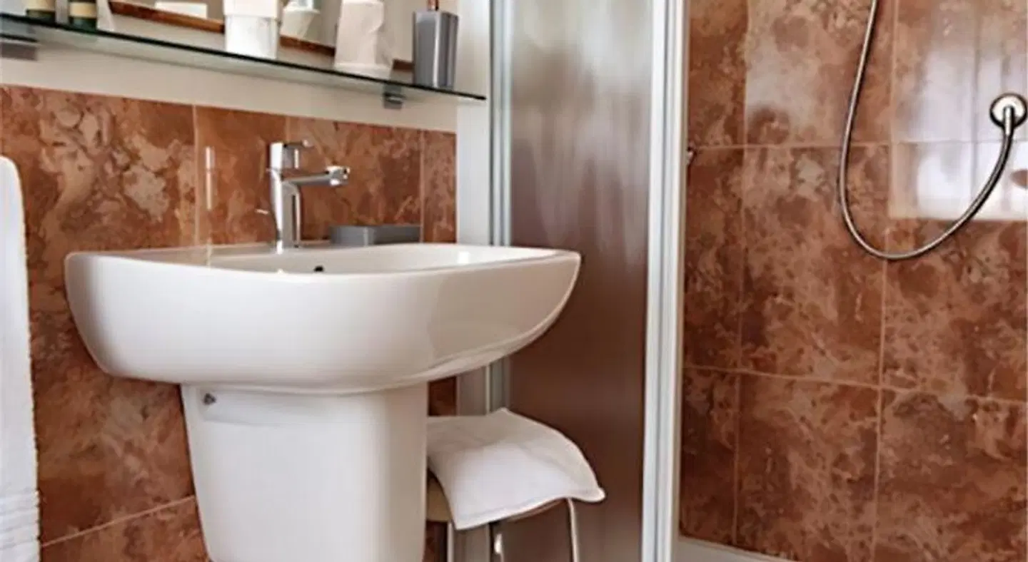 Hotel Villa Anthea Badezimmer