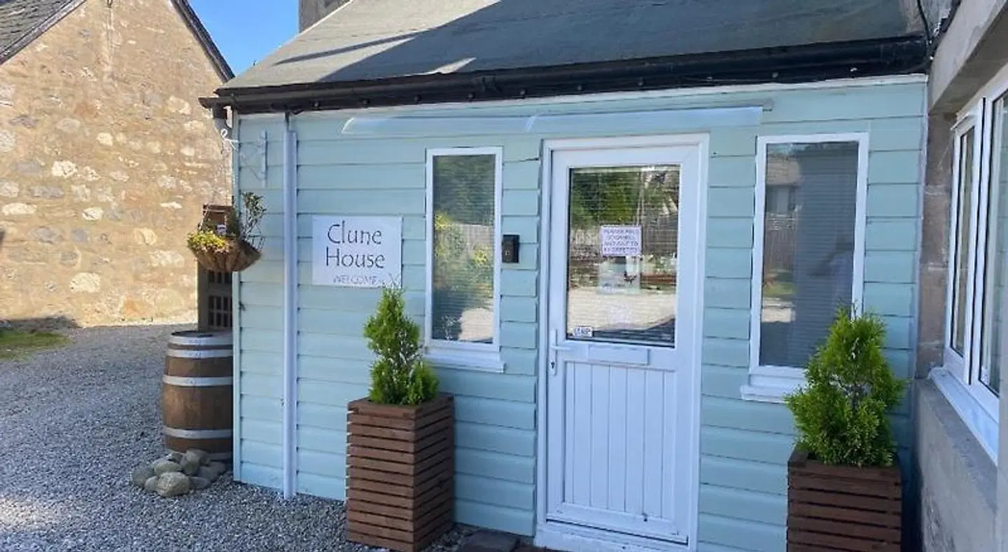 Clune House Terrasse