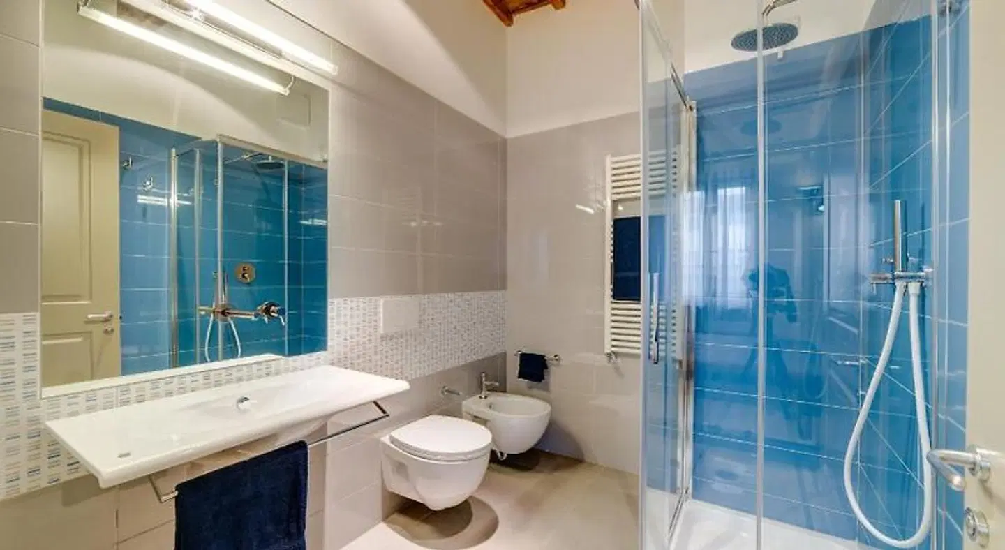 Palazzo Mannaioni Suites Badezimmer