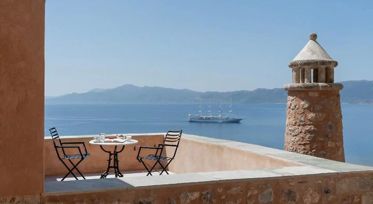 Bastione Malvasia Hotel Terrasse