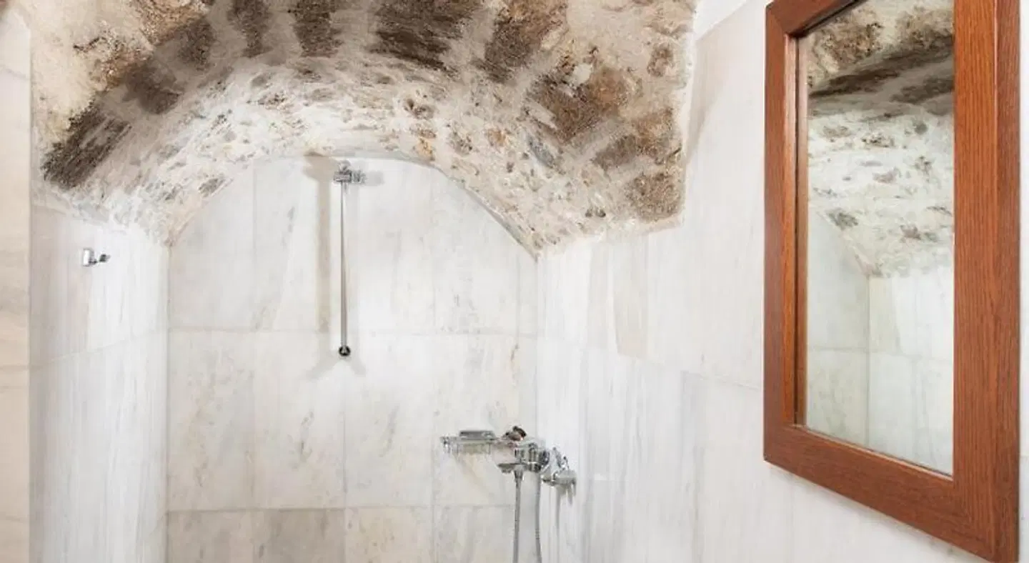 Bastione Malvasia Hotel Badezimmer
