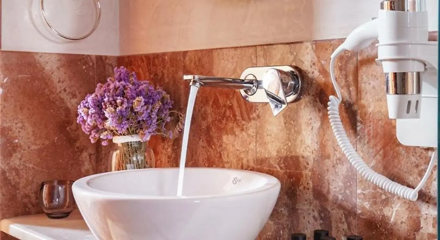 Bastione Malvasia Hotel Badezimmer