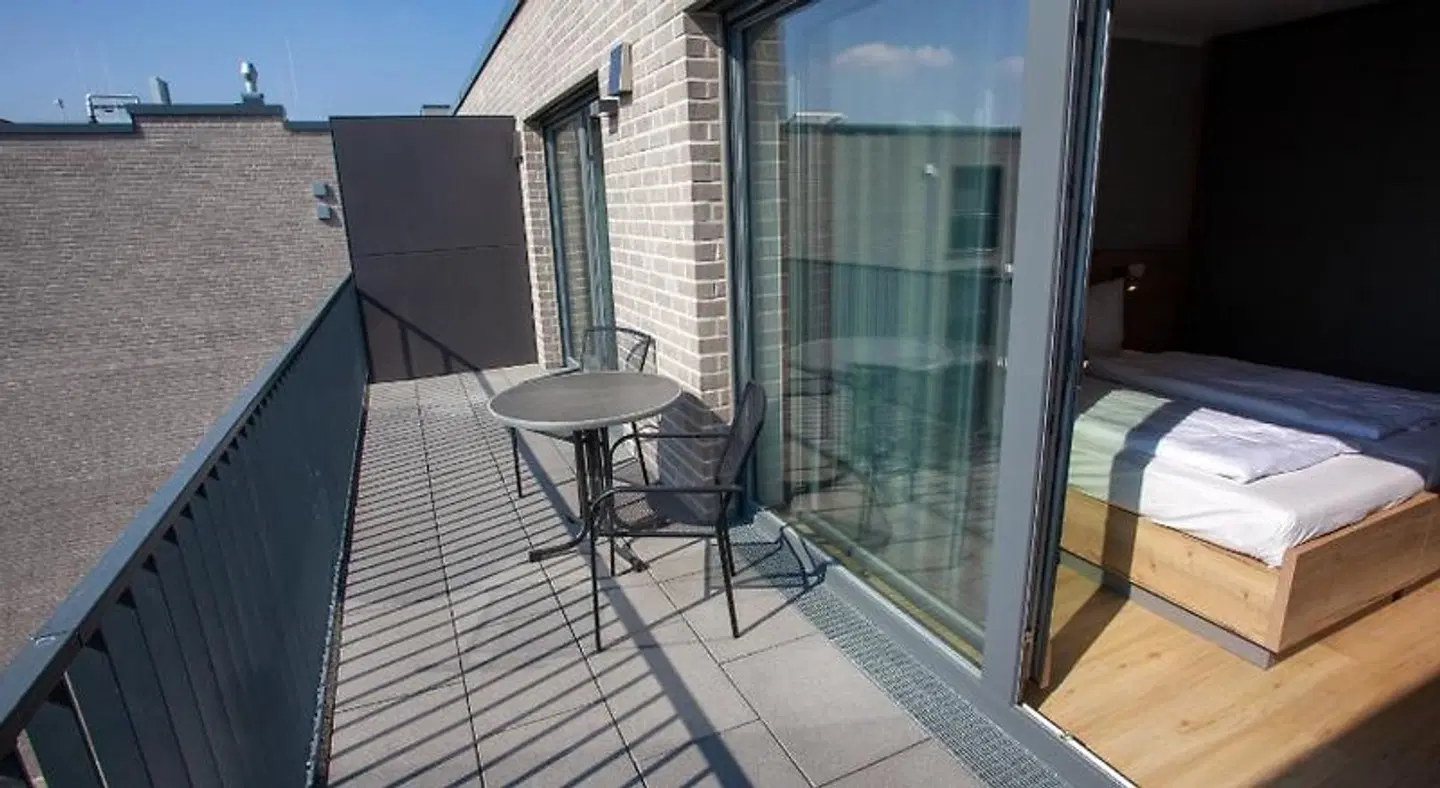 Marina Apartments Regensburg Terrasse